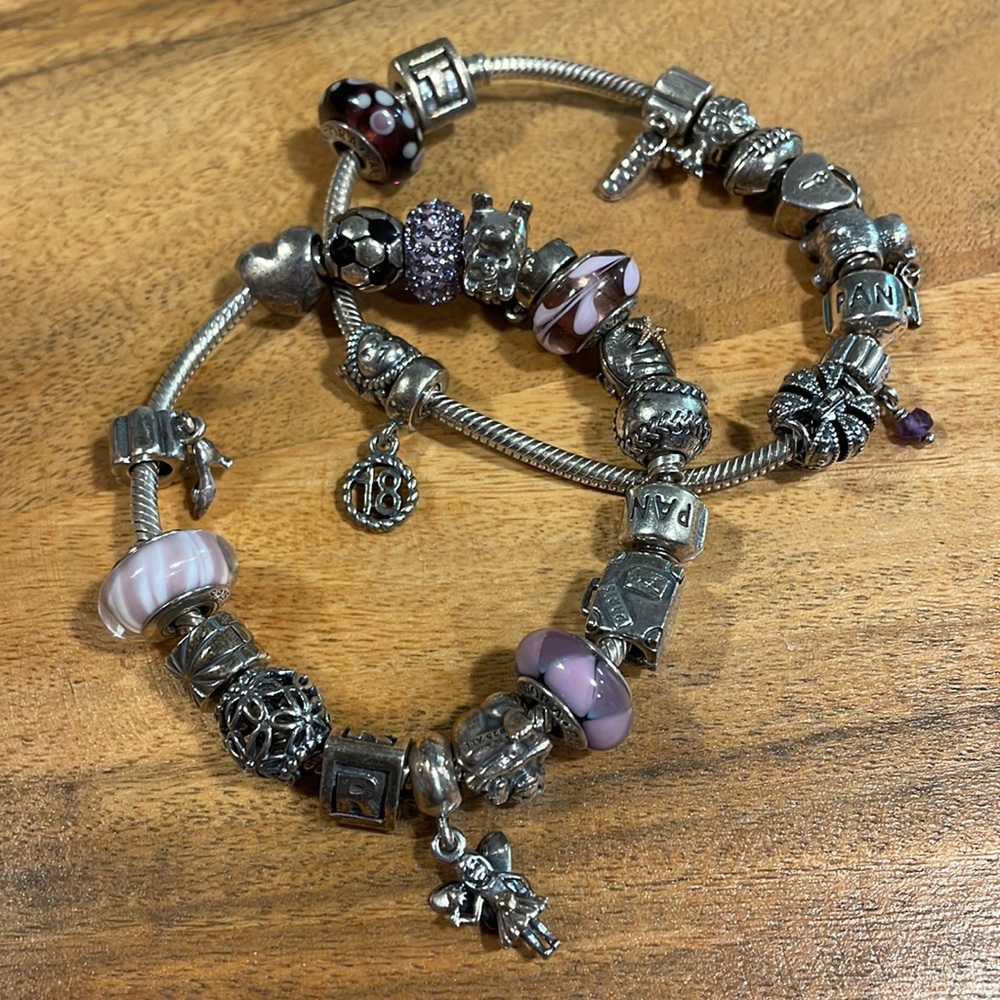 Pandora bracelets & charms